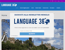 Tablet Screenshot of language360.co.uk